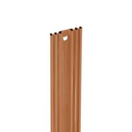 Lamelle PVC rigide en PVC couleur bois Lamelle PVC rigide en PVC couleur bois
