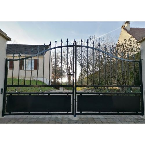 Portail Metallique 2 Vantaux 3m 3m50 4m Easycloture Portail Metallique 2 Vantaux 3m 3m50 4m Easycloture