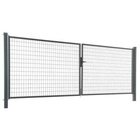 Portail Easy Home passage 4 mètres - gris anthracite Portail Easy Home passage 4 mètres - gris anthracite