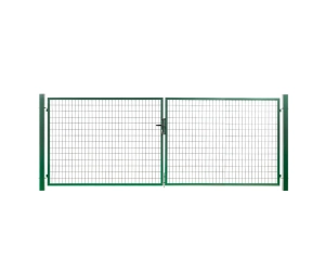 Portail grillage largeur 4 metres - vert