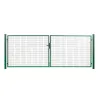 Portail grillage largeur 4 metres - vert