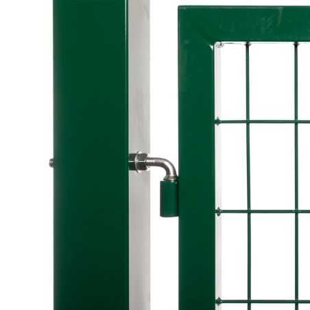 Zoom gonds de portail grillage - vert Zoom gonds de portail grillage - vert