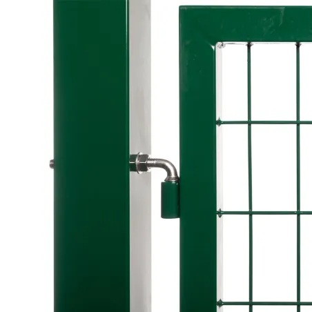 Zoom gonds de portail grillage - vert