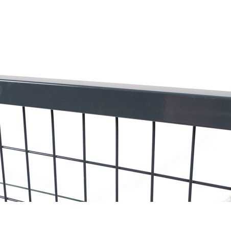 Zoom cadre portillon de jardin gris anthracite Zoom cadre portillon de jardin gris anthracite