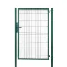 Portillon jardin grillagé vert