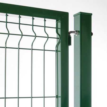 Zoom gond porte de jardin - vert