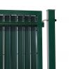 Zoom gonds porte de jardin avec brise-vue latte - vert Zoom gonds porte de jardin avec brise-vue latte - vert