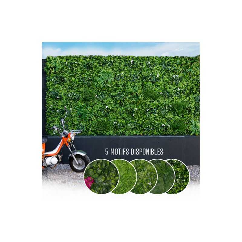 mur plante artificiel