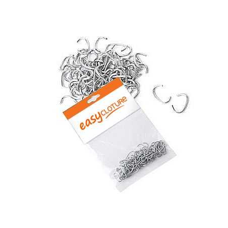 Sachet de 80 crampons 19mm pour gabions