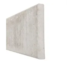 Plaque de soubassement béton droite - L 2m50