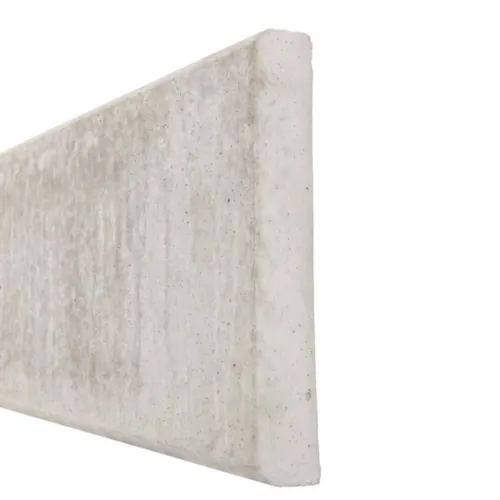 Plaque de soubassement béton