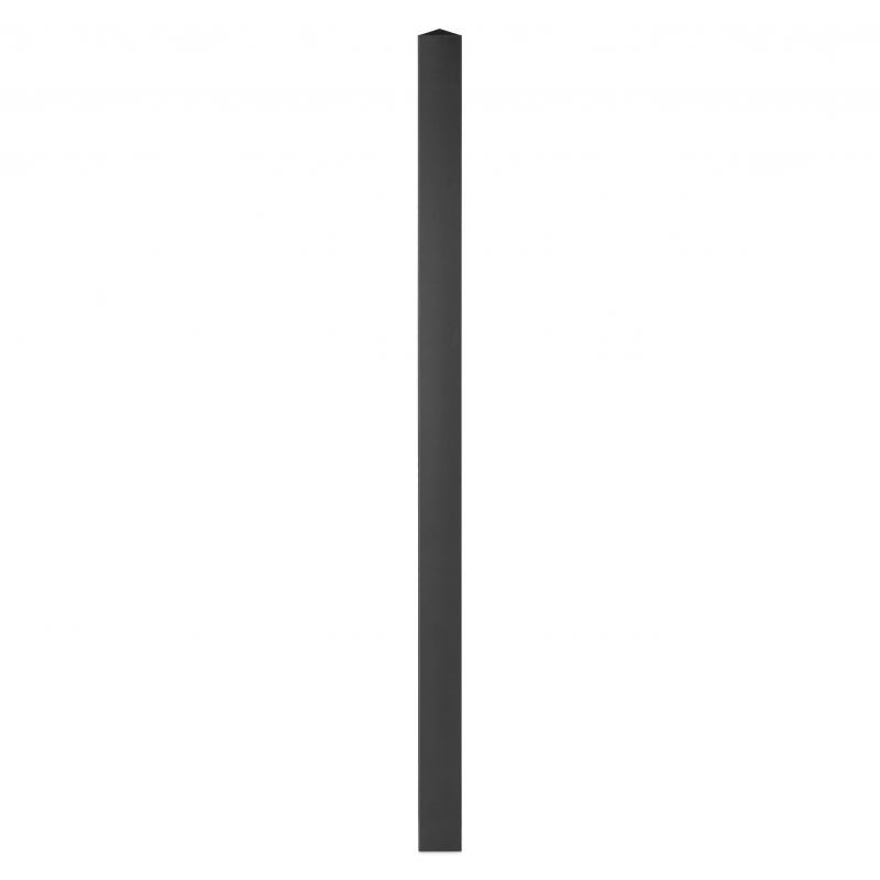 Poteau aluminium 2m36 noir