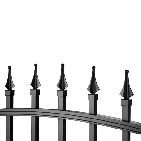 pointes portillon traditionnel noir