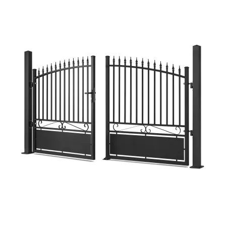 Poteau Aluminium pour Portail et Portillon - Easy Cloture