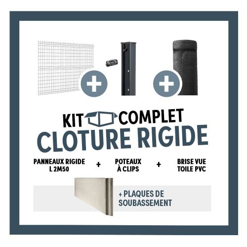 Kit Cloture Rigide Pas Cher