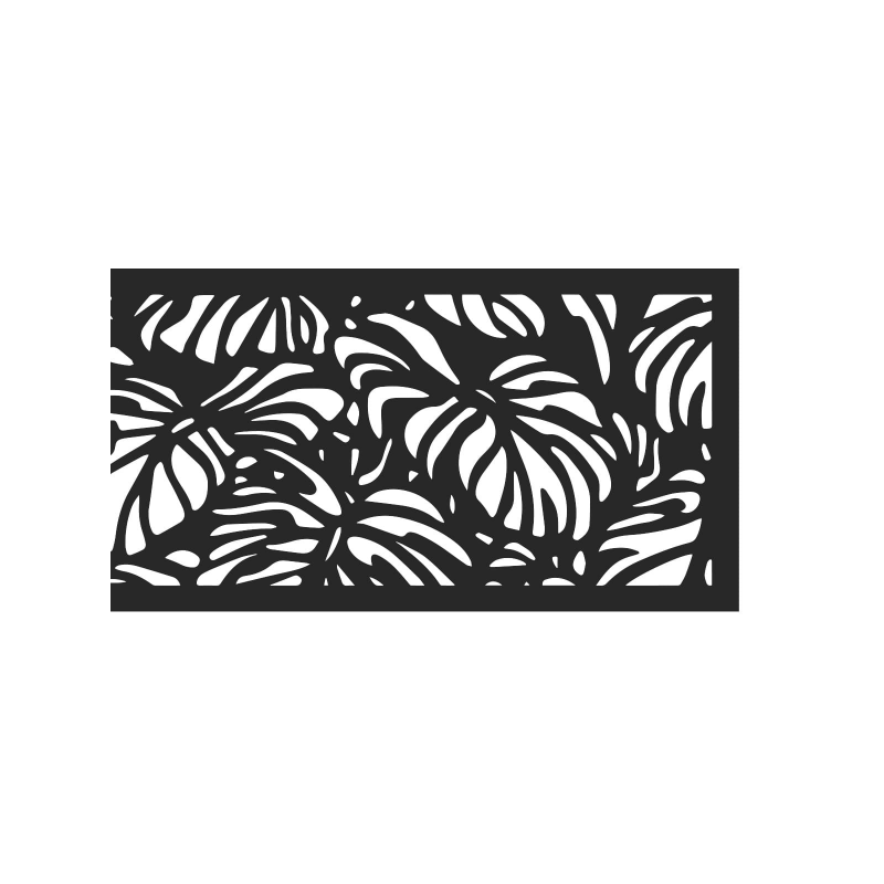 Lame décorative Easy Leaf gris