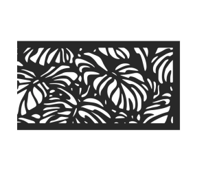 Lame décorative Easy Leaf gris