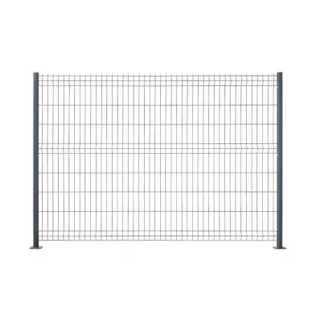 panneau cloture rigide anthracite