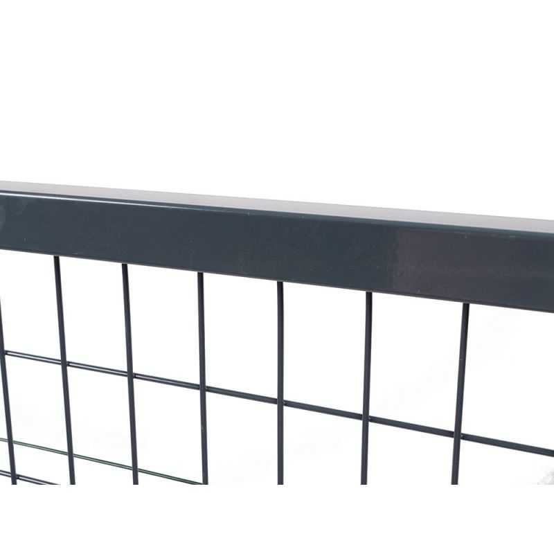 Portillon de jardin gris anthracite