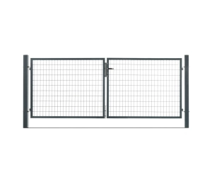 Portail grillagé maille 100x50mm - Largeur 3M50 | Easy Clôture