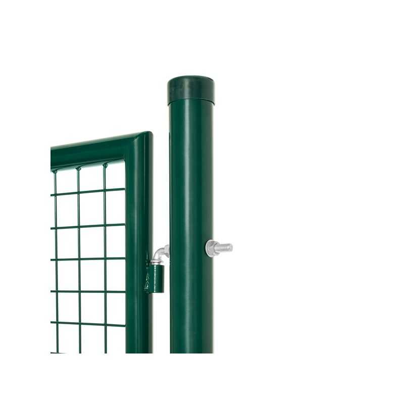 Zoom gond portillon grillagé vert