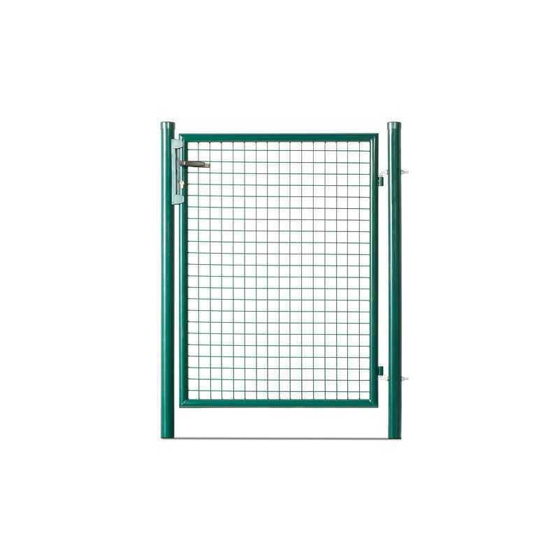 Portillon grillagé maille 50x50 pas cher - vert