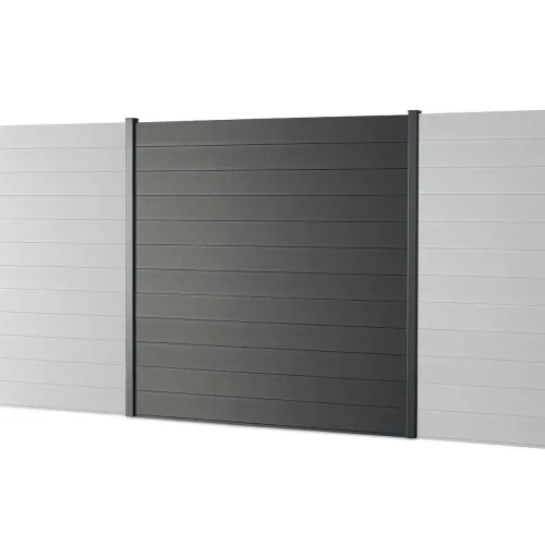 Kit clôture composite palissade en composite | Easycloture