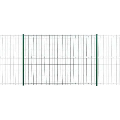 kit clôture rigide Eco pro avec poteaux à clips vert