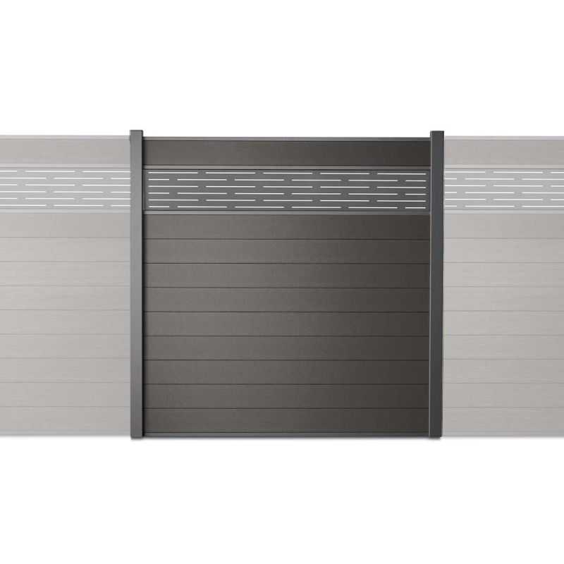 kit cloture decorative sur platine