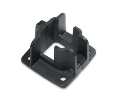 Platine aluminium pour clôture composite