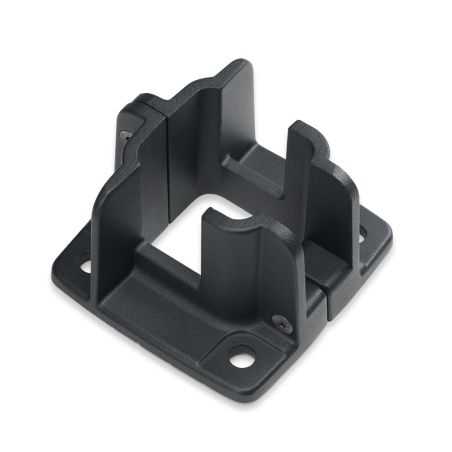 Platine aluminium robuste pour clôture panneau composite Platine aluminium robuste pour clôture panneau composite
