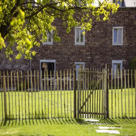 Portillon ganivelle en bois noisetier 1m | Easycloture