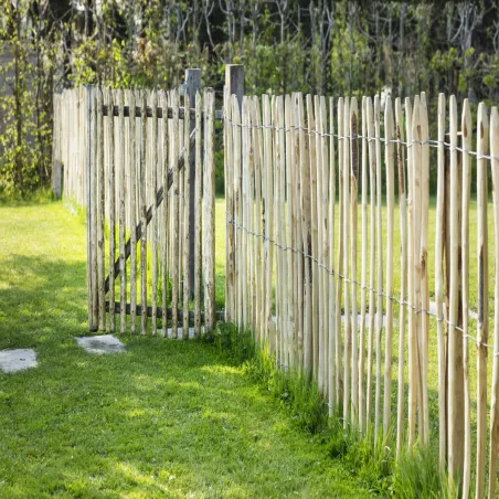 Portillon ganivelle en bois noisetier 1m | Easycloture