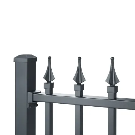 Poteau alu à sceller H1m36 clôture Tradition | Easy Clôture