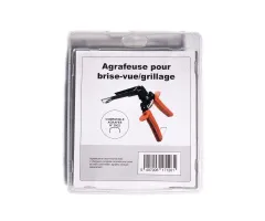 Pince avec chargeur pour agrafes n°20/22
