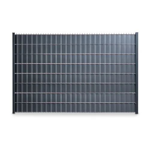 easy cloture panneau avec bande occultante double fil