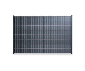 easy cloture panneau avec bande occultante double fil