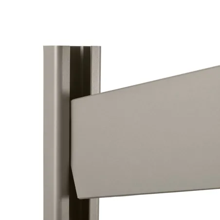 Profil de départ en aluminium pour clôture