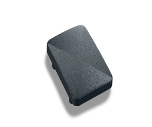 chapeau alu poteau 70x50mm