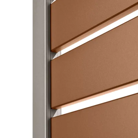 Lame clôture aluminium ajourée | Easy Clôture