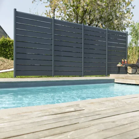 Clôture persienne aluminium | Easy Clôture