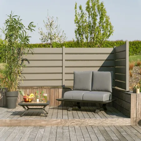 Clôture persienne aluminium | Easy Clôture