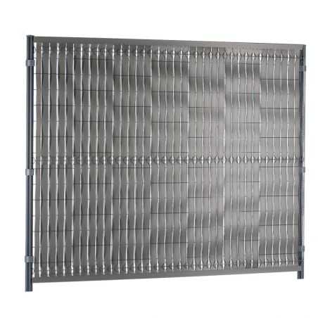 Kit d'occultation lattes à tresser Easy Home (2 mètres) - gris anthracite Kit d'occultation lattes à tresser Easy Home (2 mètres) - gris anthracite