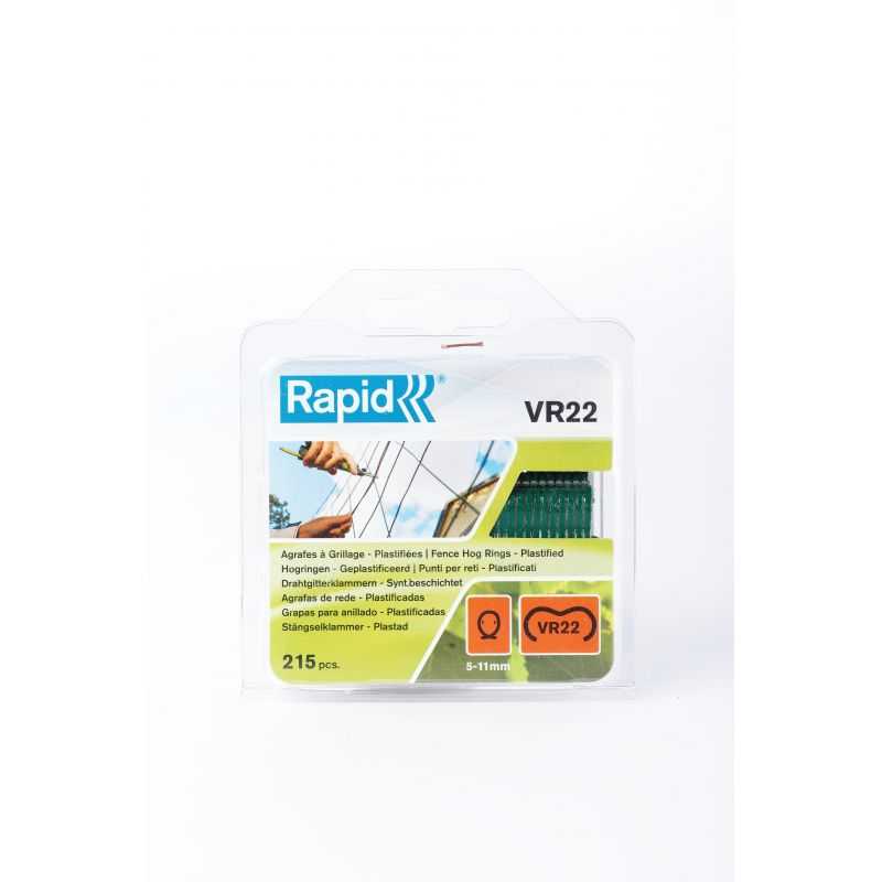 Agrafes grises pour grillage (x215) compatible avec pince Rapid FP 222 Agrafes grises pour grillage (x215) compatible avec pince Rapid FP 222