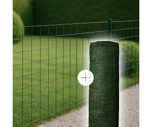 Kit grillage souple occultation brise-vue toile L 20M | Easy Clôture