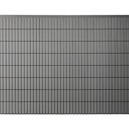 Lattes bois composite occultation panneau double fil | Easy Clôture