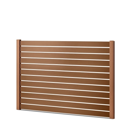 Lame clôture aluminium ajourée | Easy Clôture