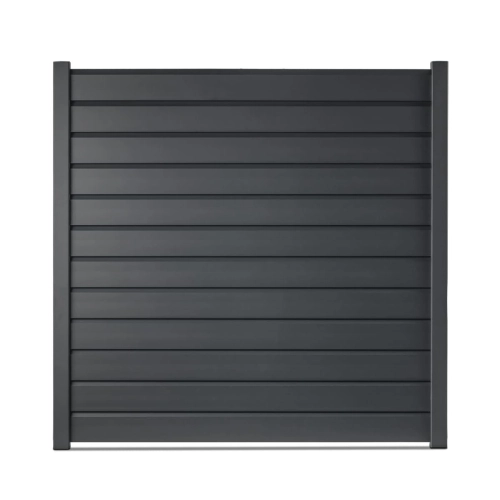 Kit clôture persienne lame aluminium à sceller | Easy Clôture