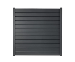 Kit clôture persienne lame aluminium à sceller | Easy Clôture