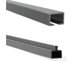 Lisses basse et haute aluminium pour clôture